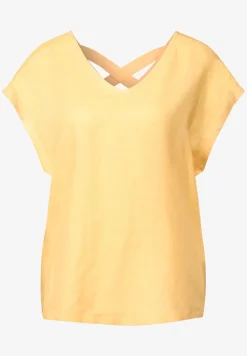 Linnen blouse met linten