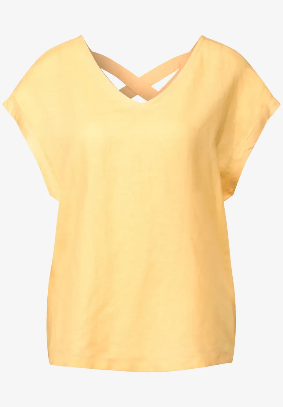 Linnen blouse met linten