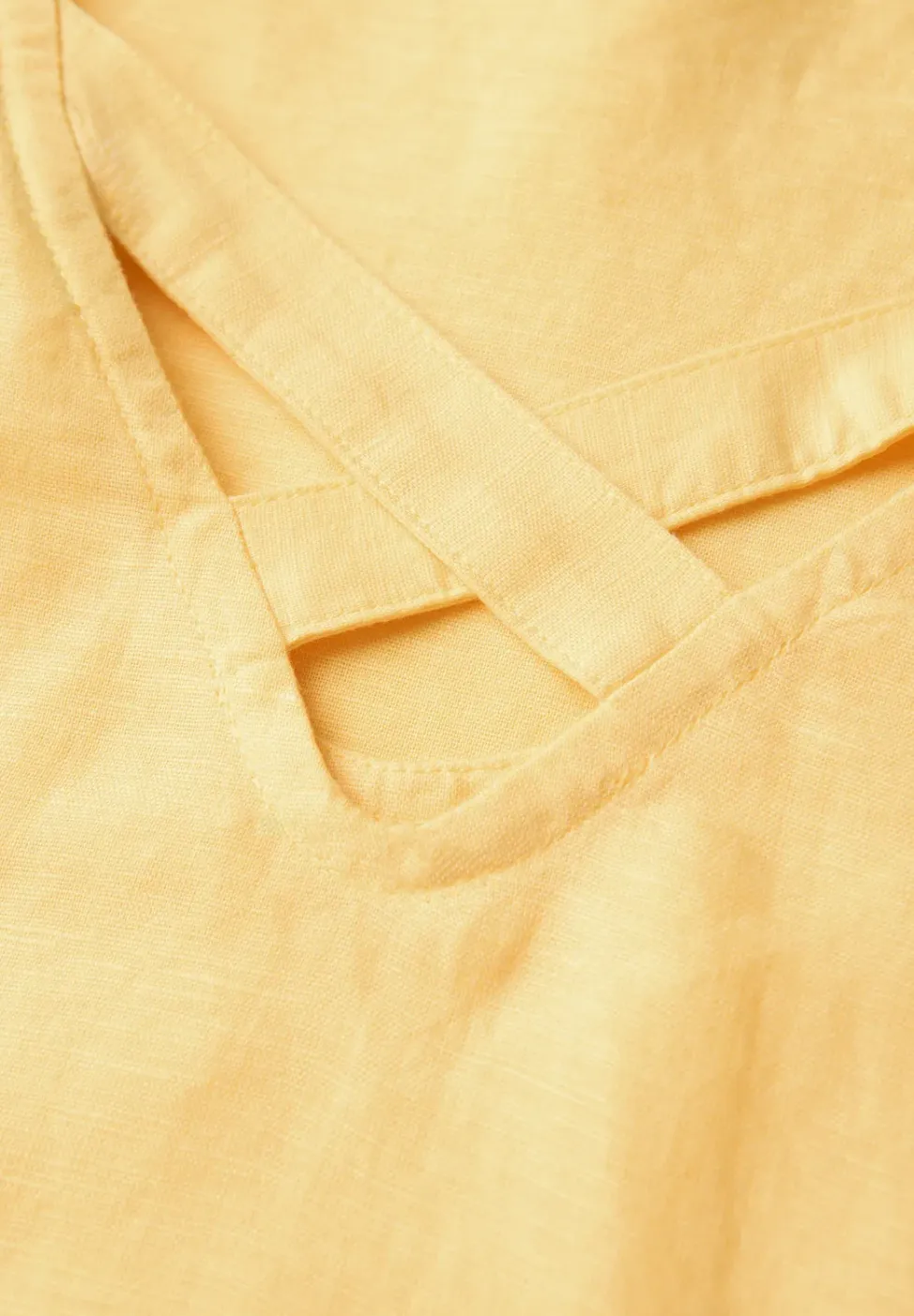 Linnen blouse met linten