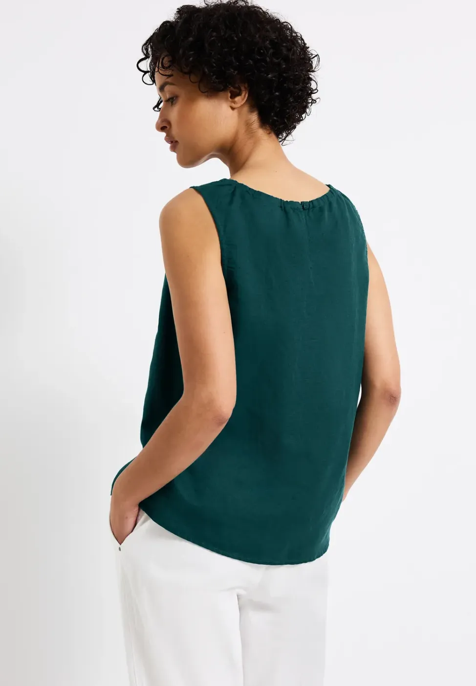 Linnen blouse top