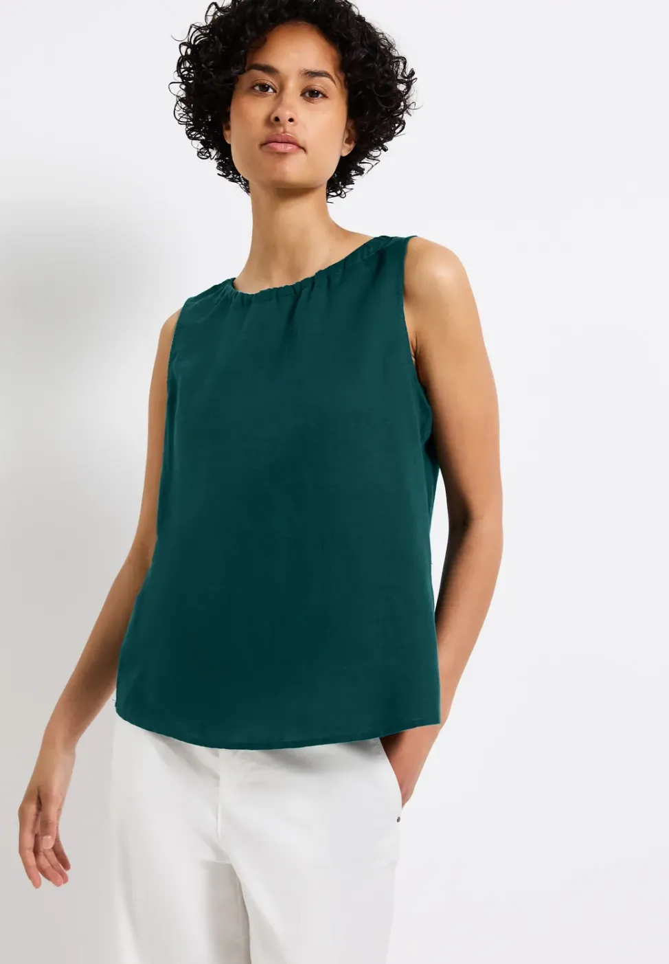Linnen blouse top