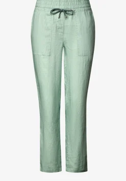 Linnen broek in casual pasvorm