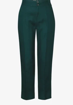 Linnen chino's in een casual pasvorm