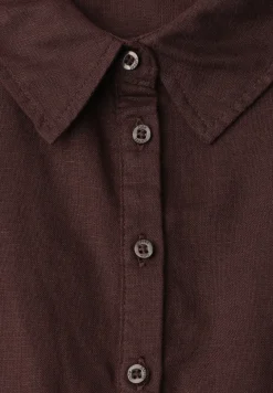 Linnen mix blouse shirt