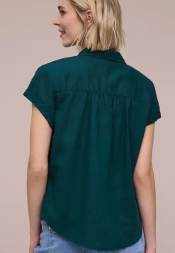 Linnen mix blouse shirt
