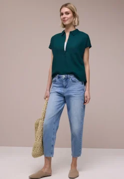 Linnen mix blouse shirt