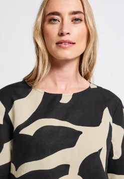 Linnen mix blouse shirt