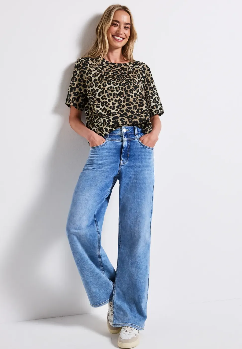 Linnen mix blouse shirt