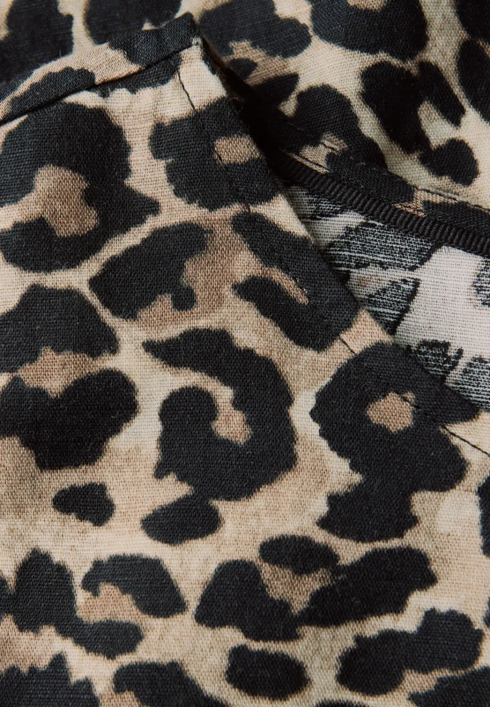 Linnen mix blouse shirt