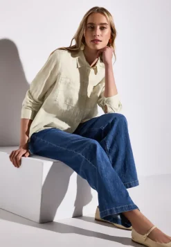 Linnen overhemd blouse