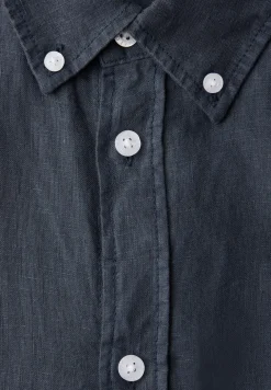 Linnen shirt met lange mouwen