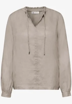 Linnen tuniek met ruches