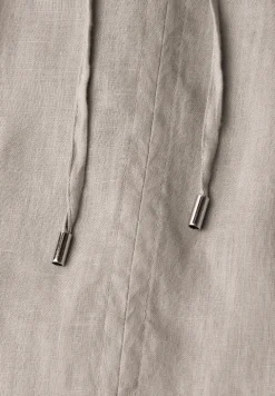 Linnen tuniek met ruches