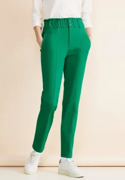 Loose fit broek met paperbag
