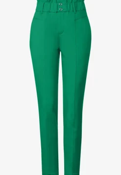 Loose fit broek met paperbag