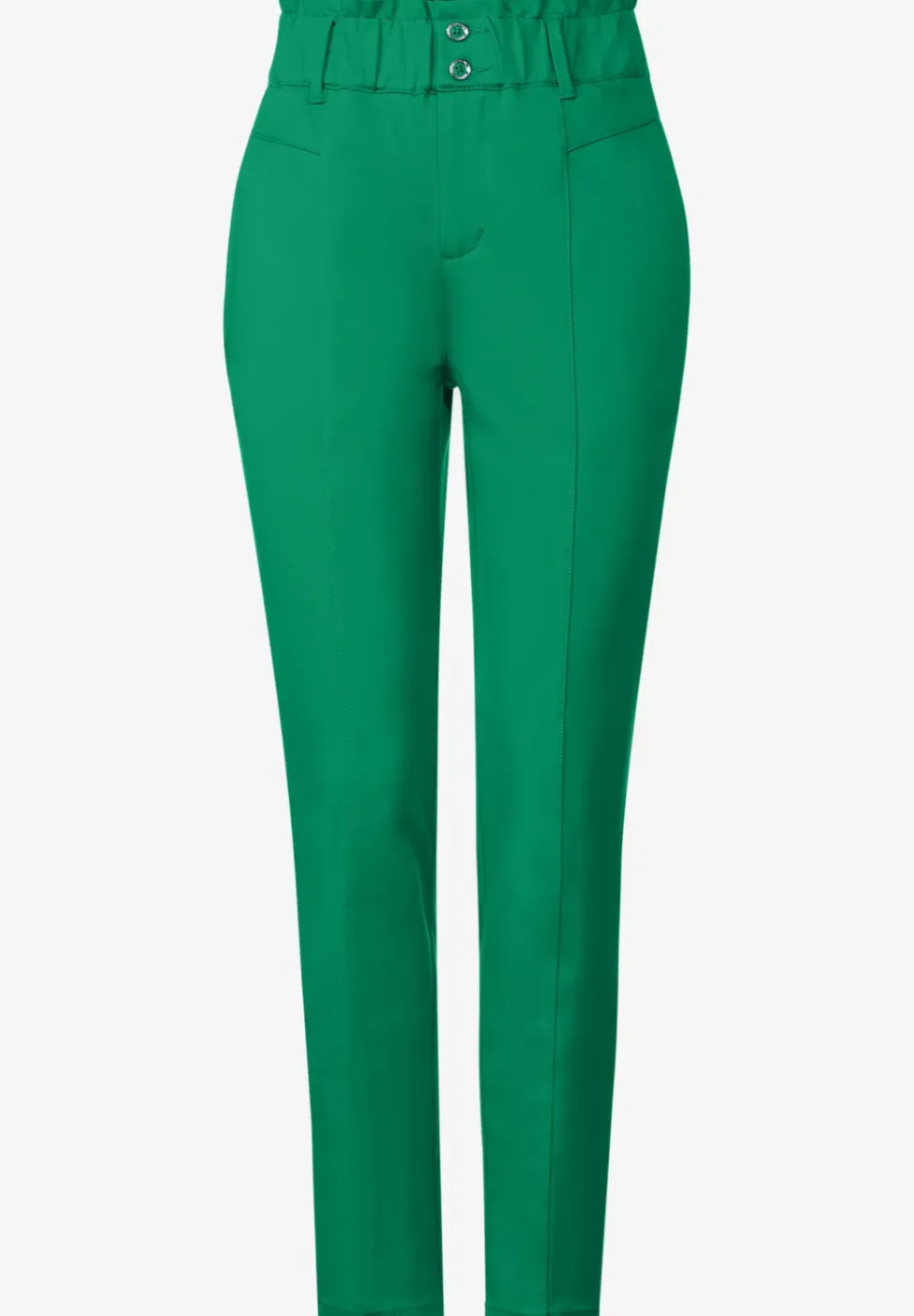 Loose fit broek met paperbag