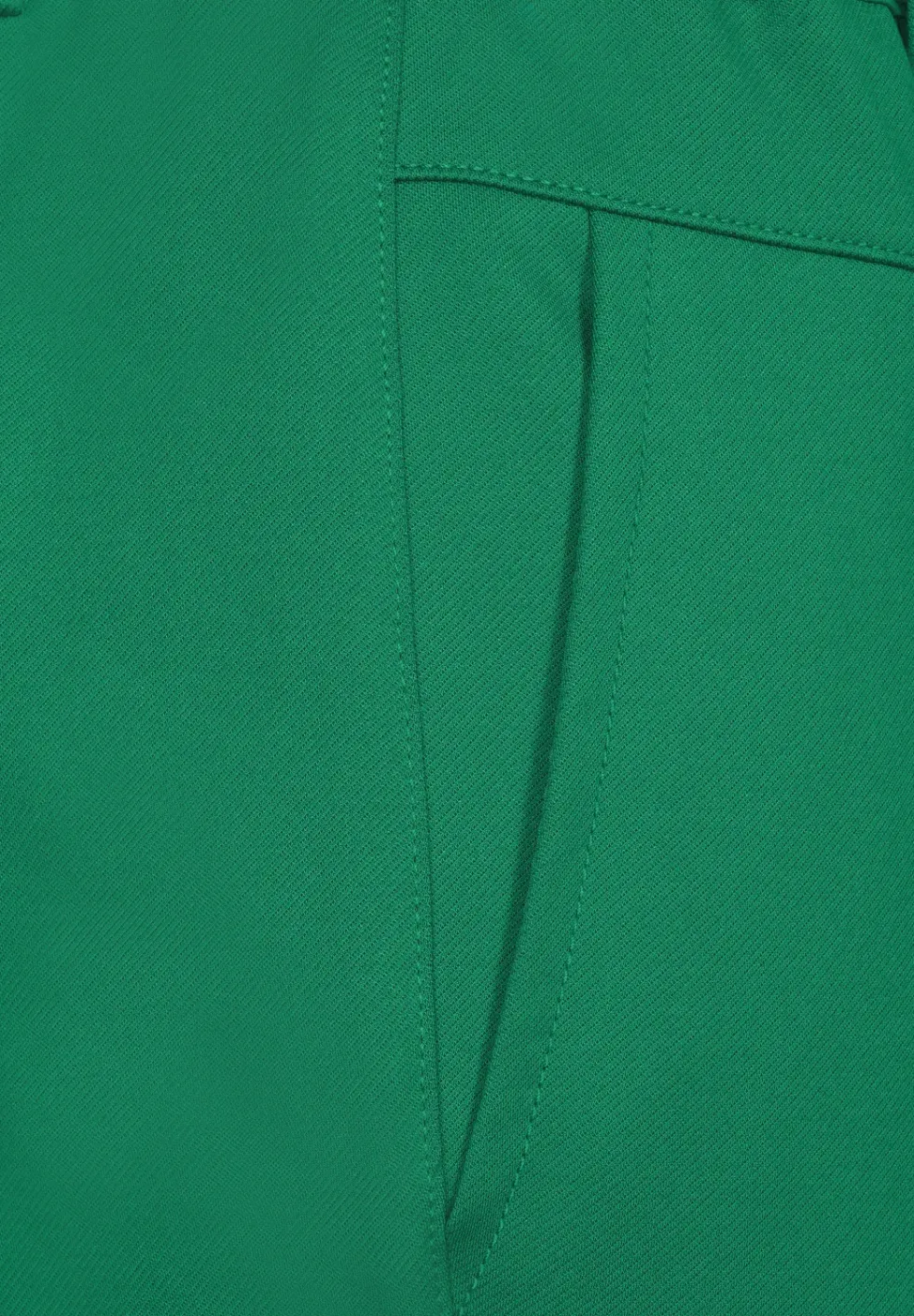 Loose fit broek met paperbag
