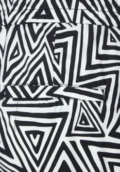 Loose fit broek met print