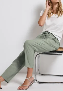 Loose Fit broek met structuur