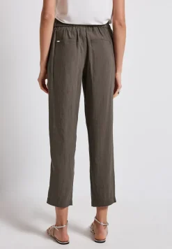 Loose Fit broek met structuur