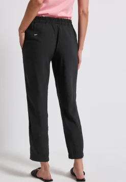 Loose Fit broek met structuur