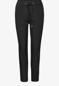 Loose Fit broek met structuur