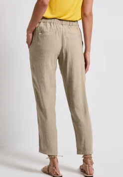 Loose Fit broek met structuur