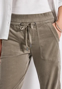 Loose Fit corduroy broek