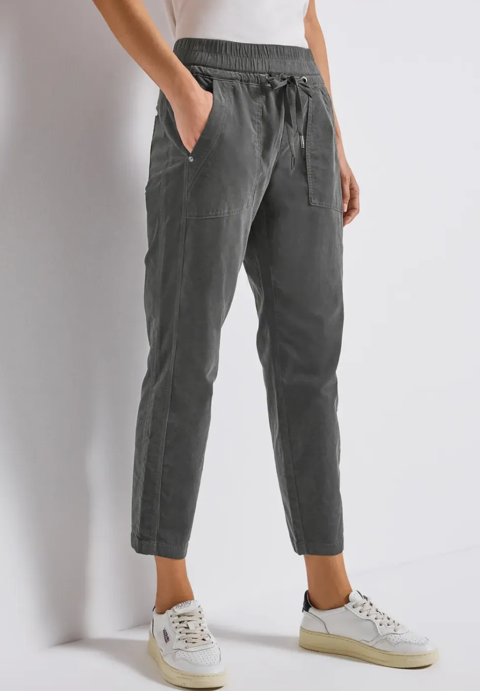 Loose Fit corduroy broek