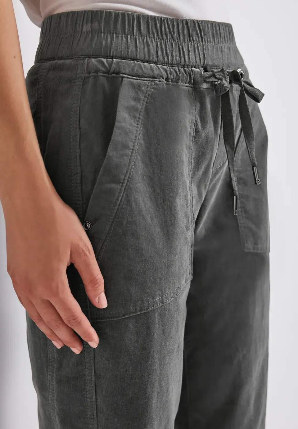 Loose Fit corduroy broek
