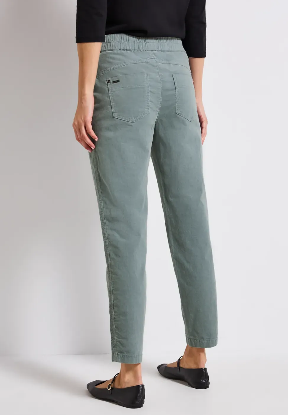 Loose Fit corduroy broek