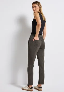 Loose Fit gemêleerde broek