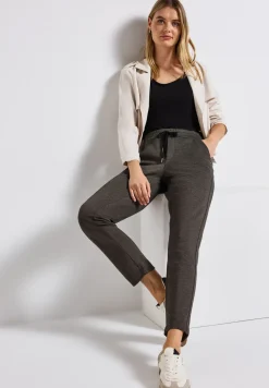 Loose Fit gemêleerde broek