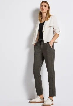 Loose Fit gemêleerde broek