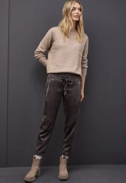 Loose Fit velours broek