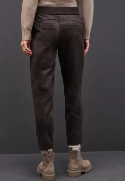 Loose Fit velours broek