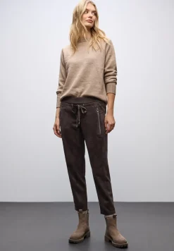 Loose Fit velours broek