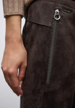 Loose Fit velours broek