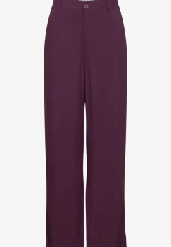 Loose fit viscose broek
