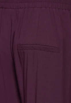 Loose fit viscose broek