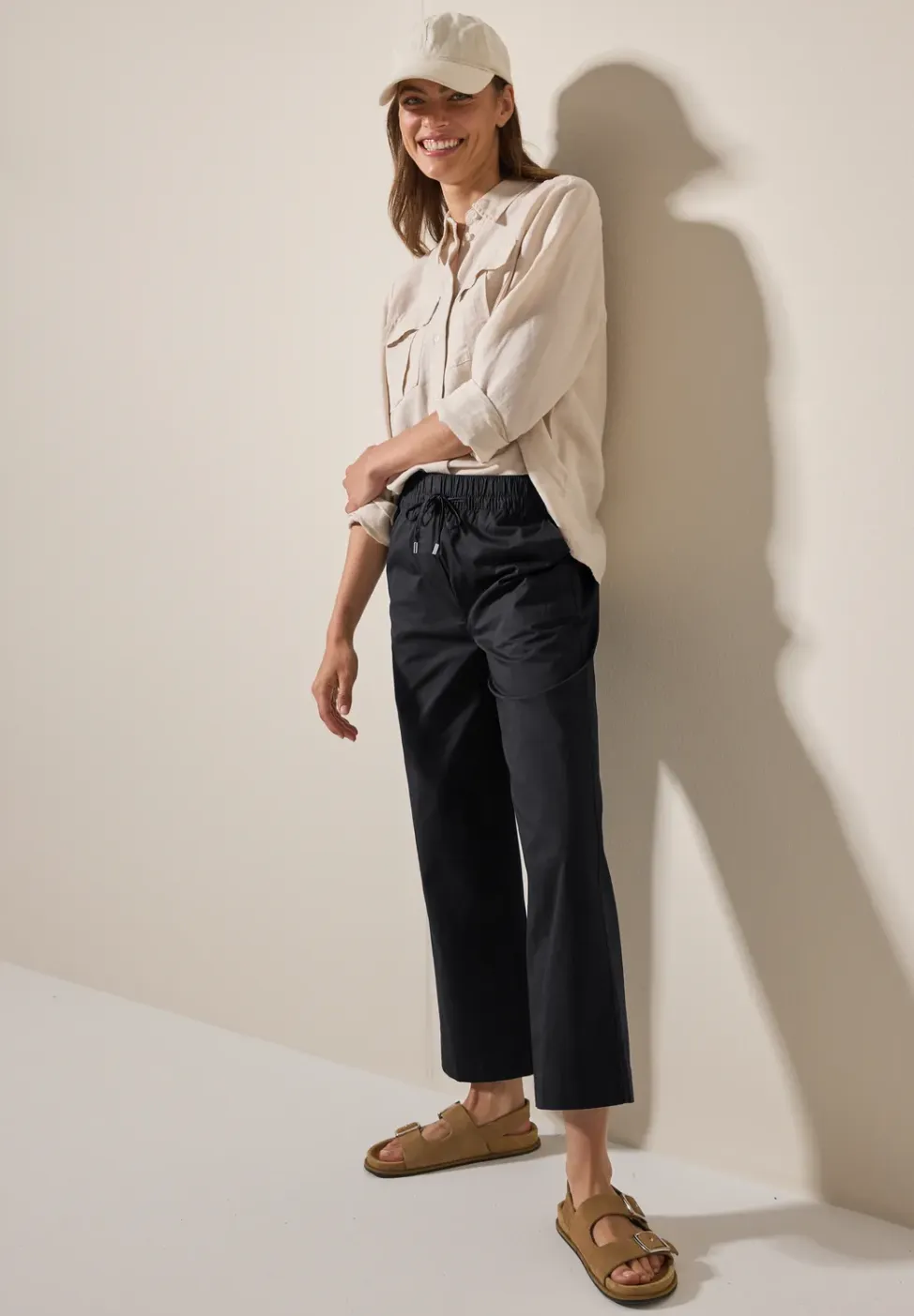 Loose fit 7/8-broek