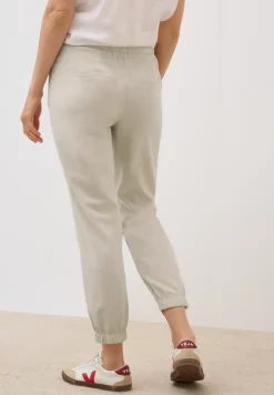 Loose Fit gemêleerde broek