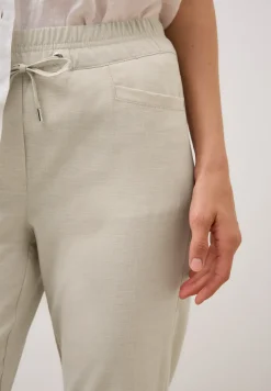 Loose Fit gemêleerde broek