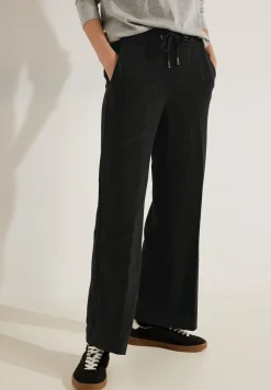 Loose-fit jacquard culotte