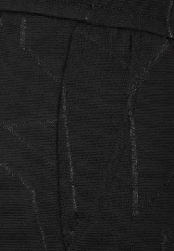 Loose-fit jacquard culotte