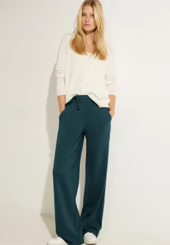 Loose fit jersey broek