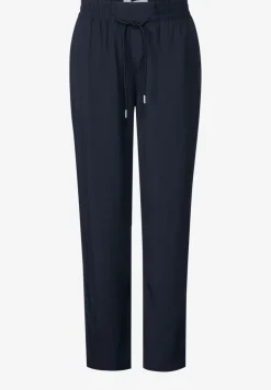 Loose fit viscose broek