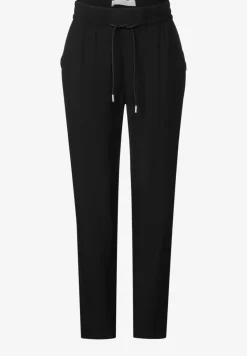 Loose fit viscose broek