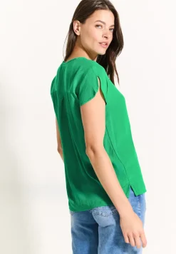 Luchtige viscose blouse