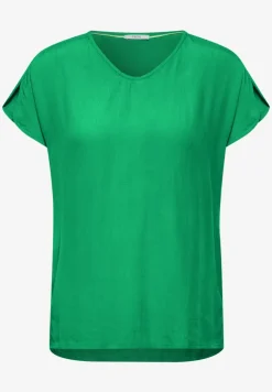Luchtige viscose blouse